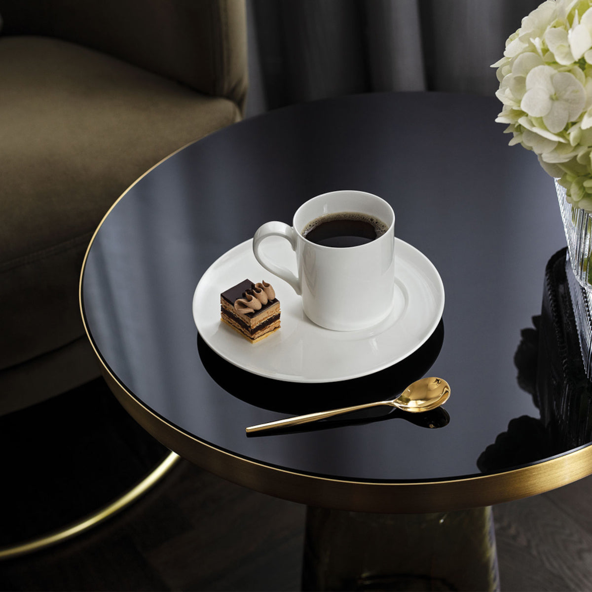 Villeroy & Boch Signature Metrochic Blanc Mokka-/Espressoobere Lifestyle 2