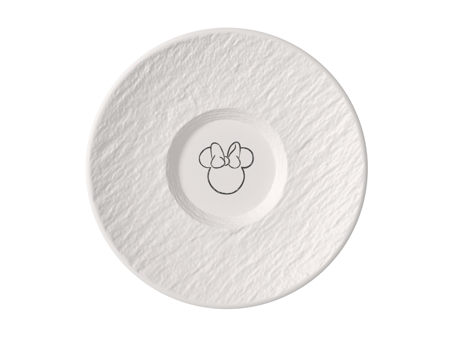 Villeroy & Boch Manufacture Rock blanc - Mickey Mouse Kaffee-Untertasse 15,5cm - Produktbild 1