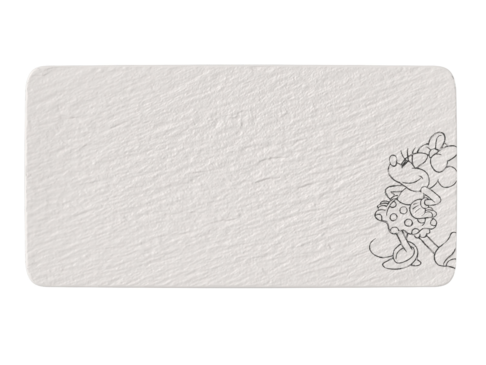 Villeroy & Boch Manufacture Rock blanc - Mickey Mouse Servierplatte 35x18cm - Produktbild 1