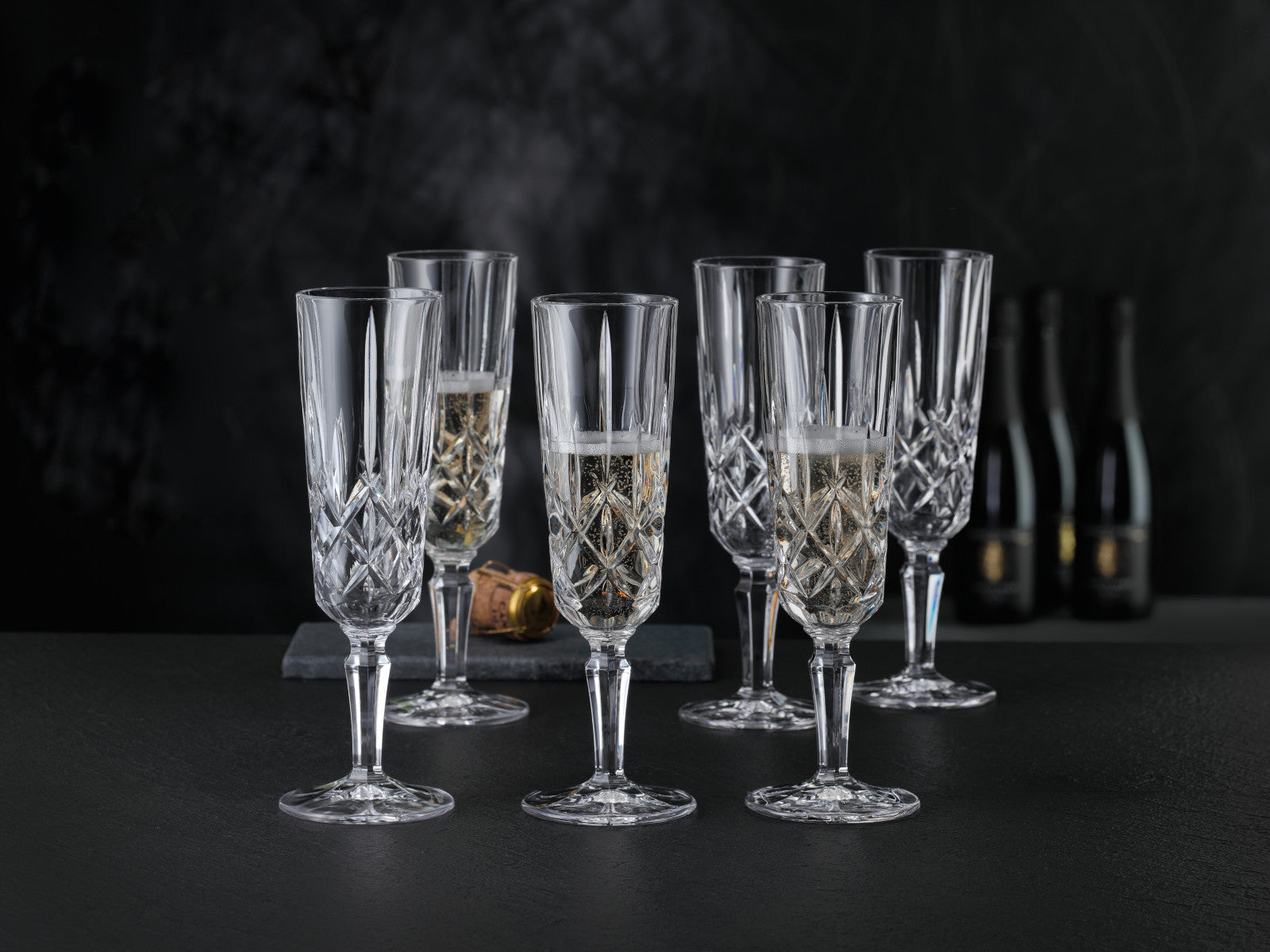 Nachtmann Noblesse Champagnergläser Set 6tlg. Lifestyle 1
