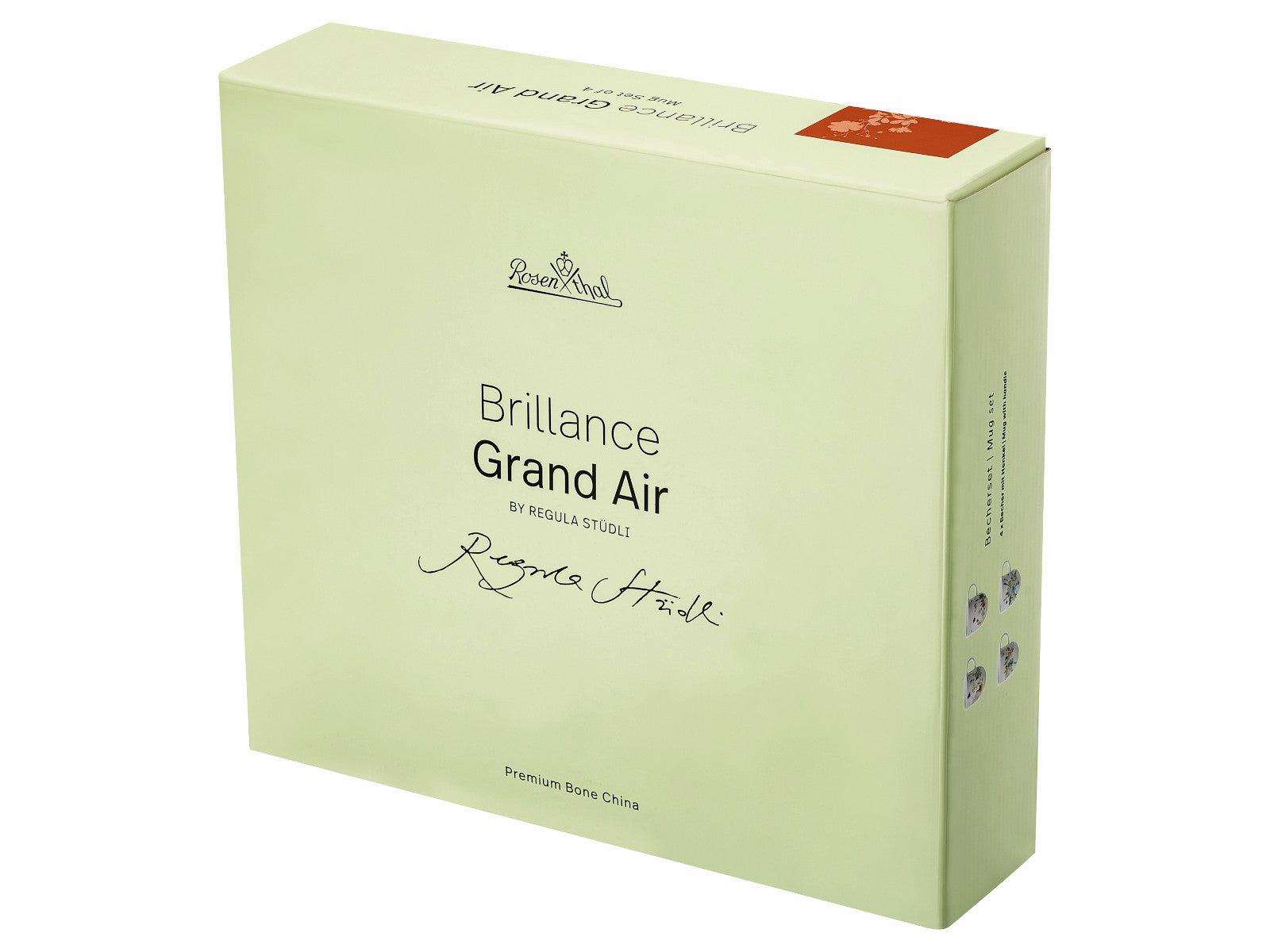 Rosenthal Brillance Grand Air Mixed Becher mit Henkel Set 4tlg Freisteller 5