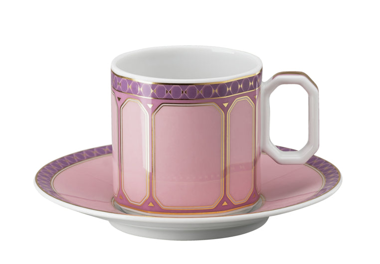 SwarosvkiXRosenthal Signum Rose Espressotasse 2tlg Freisteller