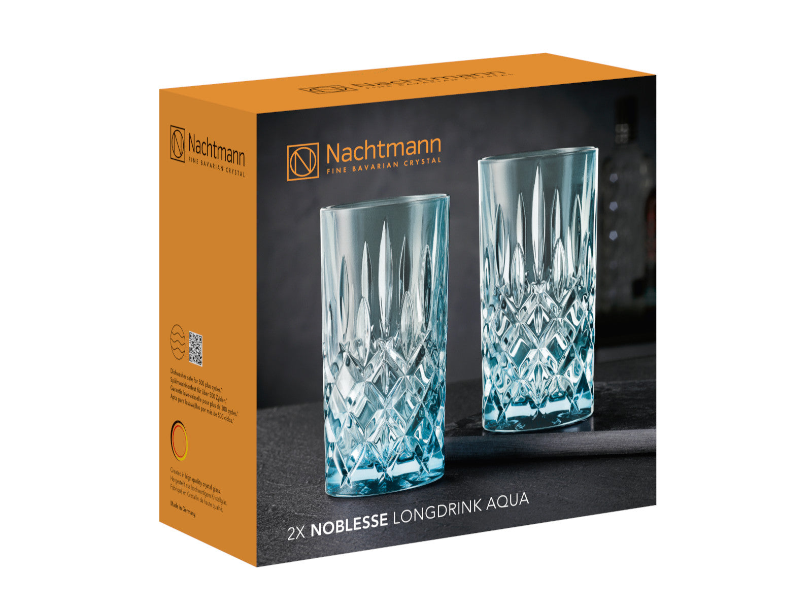 Nachtmann Noblesse Longdrink Aqua Set 2tlg Freisteller 1