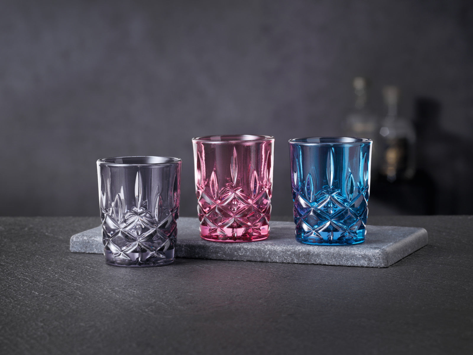Nachtmann Noblesse Shot Glas / Schnapsglas mehrfarbig Set 3tlg Lifestyle 