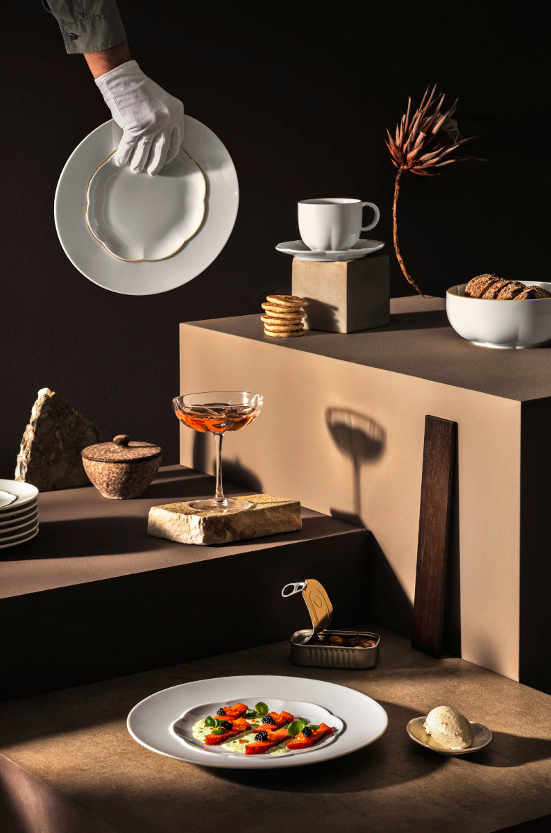 Rosenthal Sonetto Oro Teller flach 23 cm Lifestyle 3