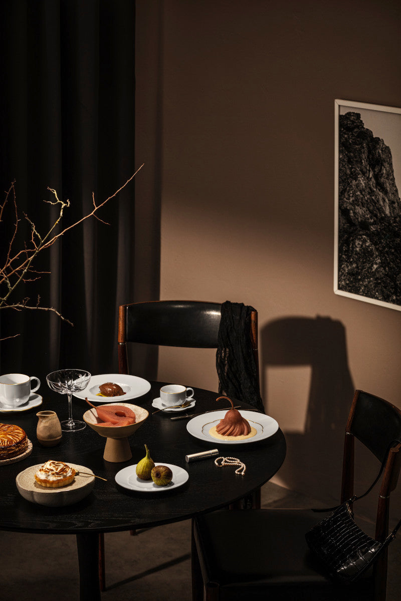 Rosenthal Sonetto Stoneware Schale auf Fuß 16cm Lifestyle 4