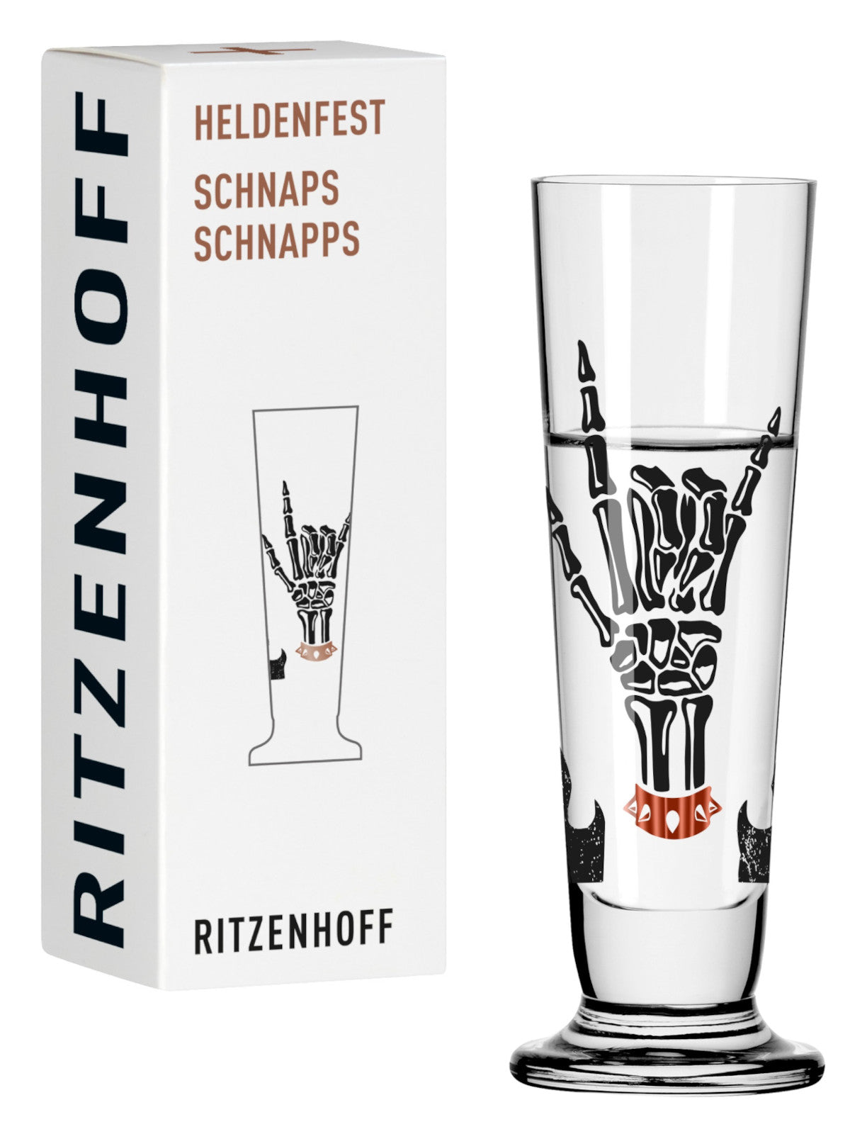 RITZENHOFF Heldenfest Schnapsglas (E. Sprenger-Pieper) H25 #18 Freisteller 3