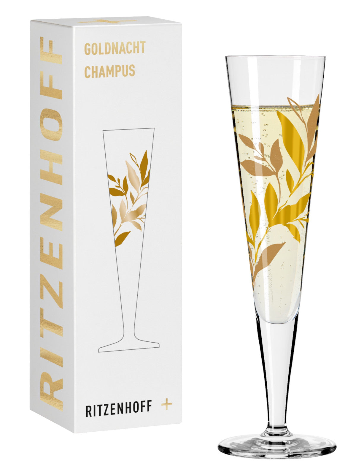 RITZENHOFF Goldnacht Champusglas (H. Symonovych) #47 F25 Freisteller 1