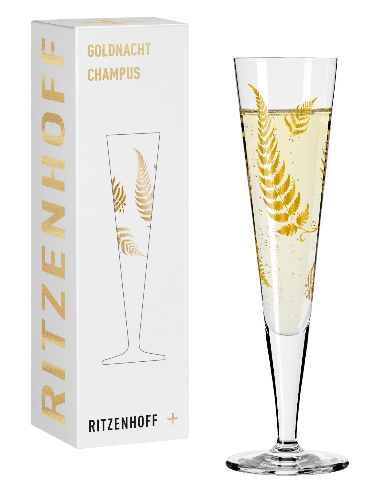 RITZENHOFF Goldnacht Champusglas (Z. Mubaza) #48 F25 Freisteller 1