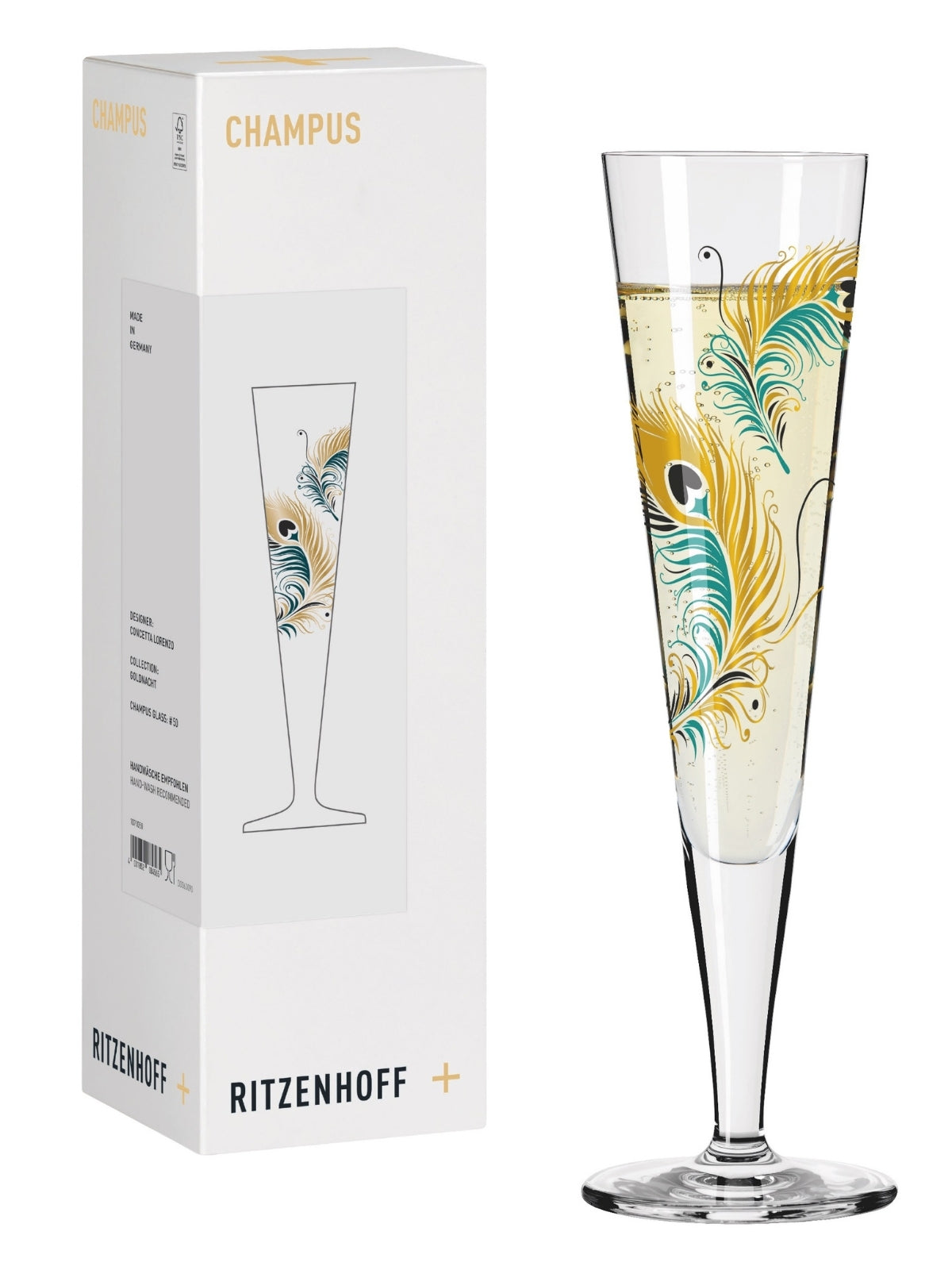 Ritzenhoff Goldnacht Champus #50 C. Lorenzo F26 - Produktbild 3