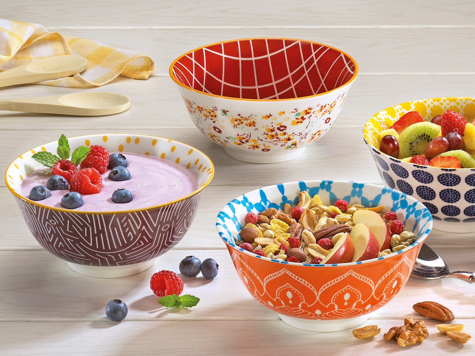 Cilio AMICI Bowl Linien 15,5 cm Lifestyle  