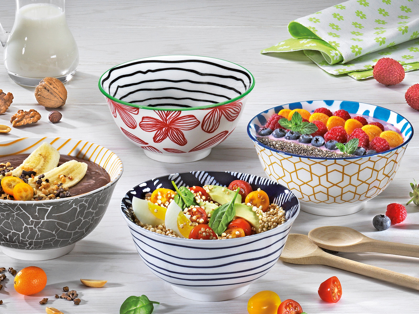 Cilio AMICI Bowl Waben 15,5 cm Lifestyle 
