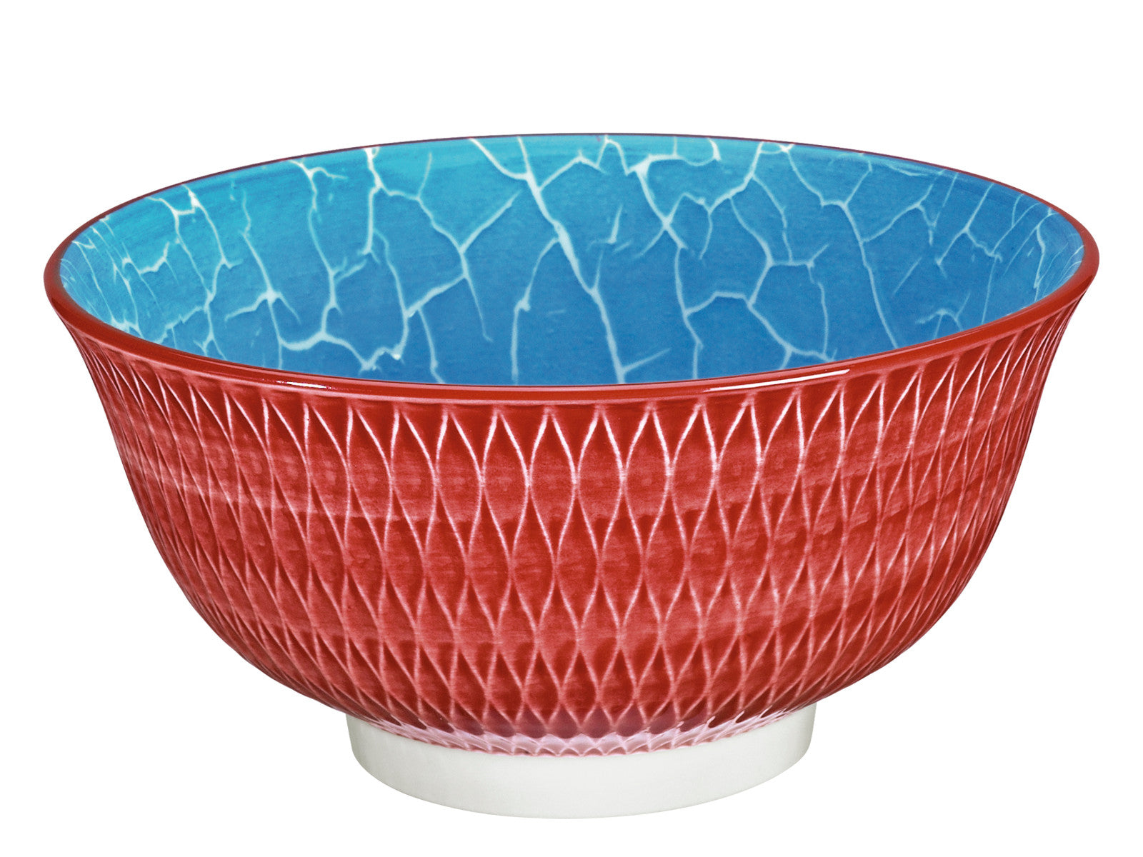 Cilio AMICI Bowl Rauten rot 15,5 cm Freisteller 