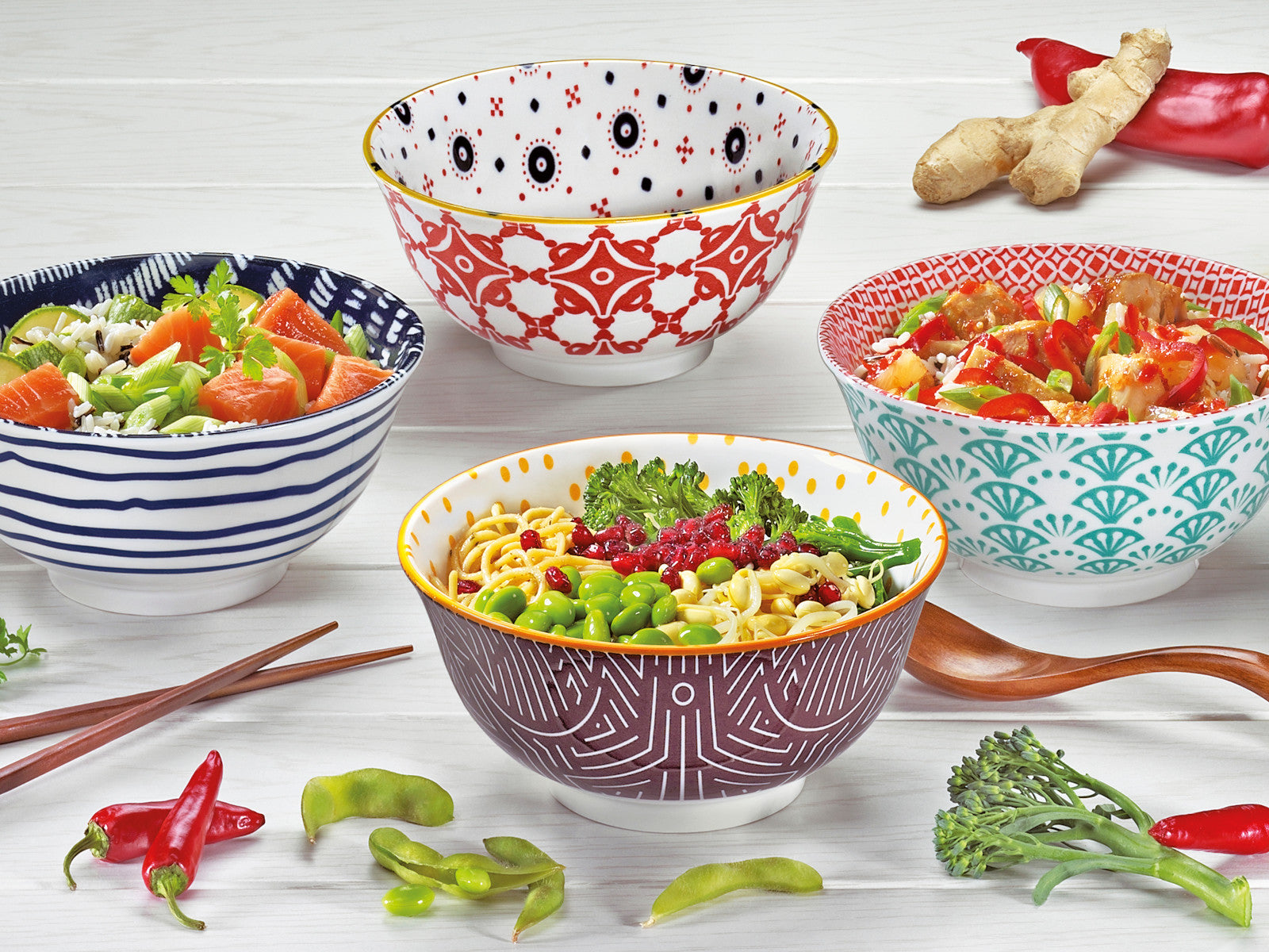 Cilio AMICI Bowl Fächer 18 cm Lifestyle  