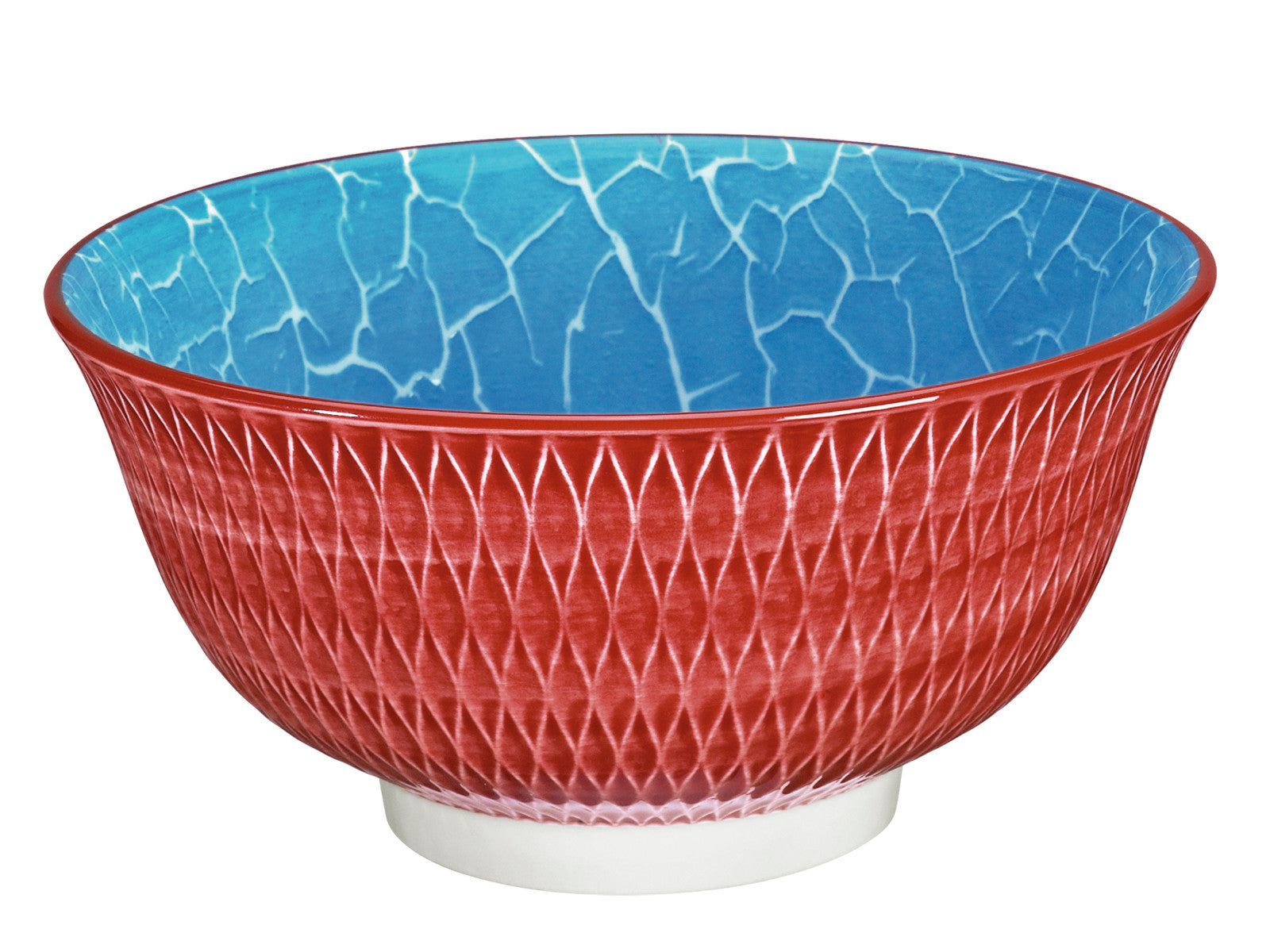 Cilio AMICI Bowl Rauten rot 18 cm Freisteller 