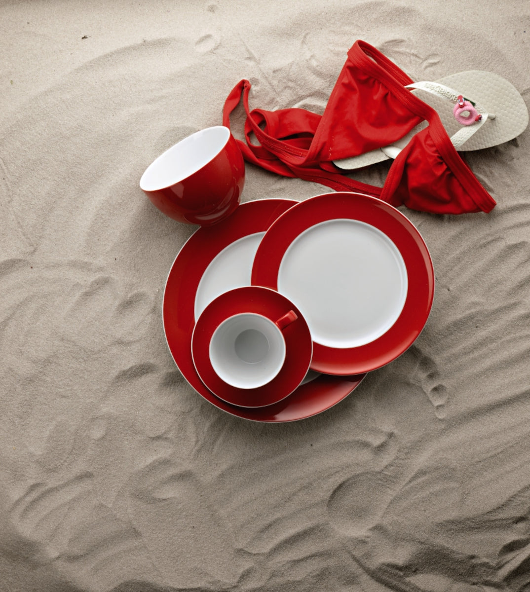 Thomas Sunny Day New Red Speiseteller 27 cm Lifestyle 1