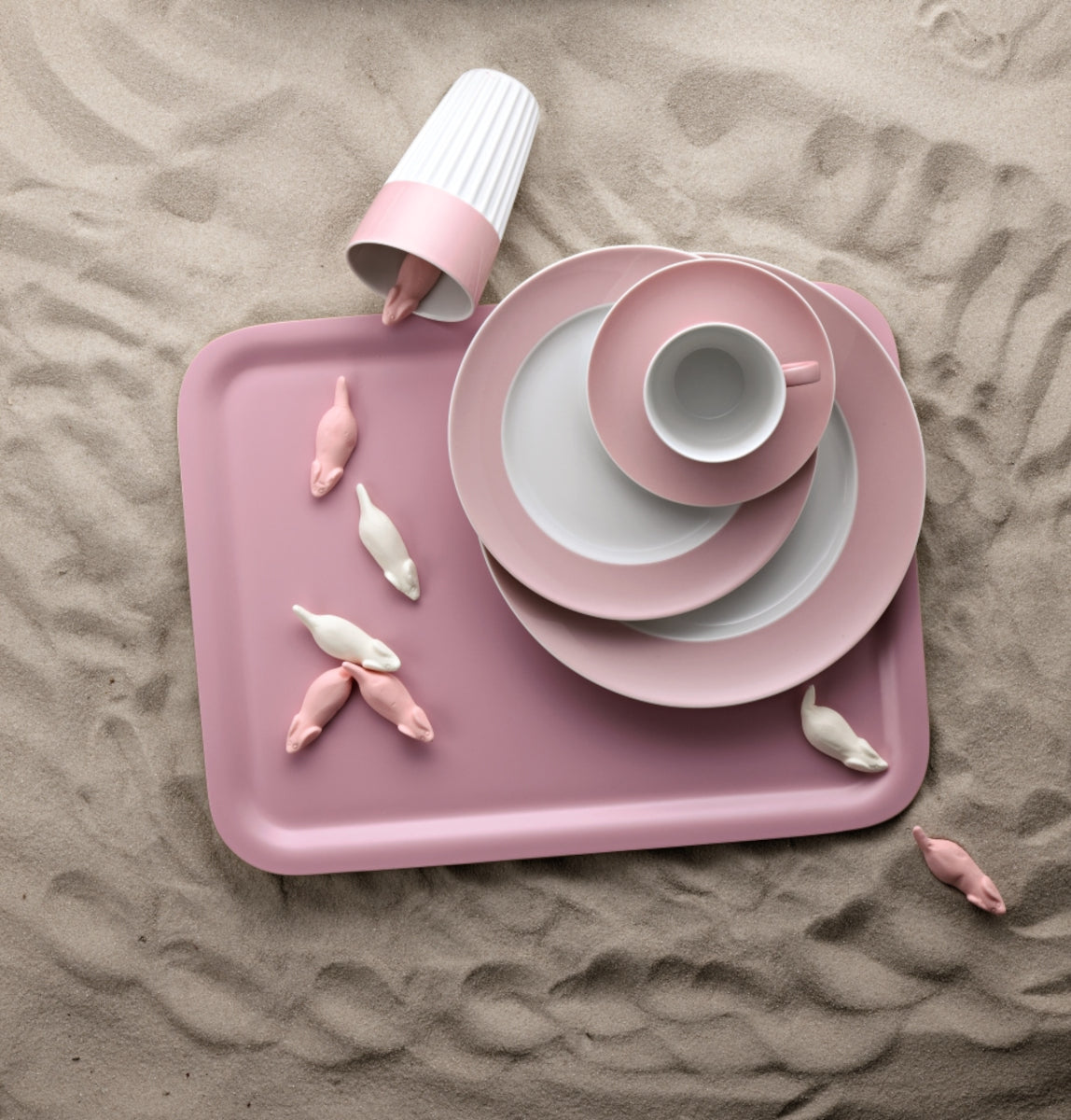 Thomas Sunny Day Light Pink Eierbecher Lifestyle 1