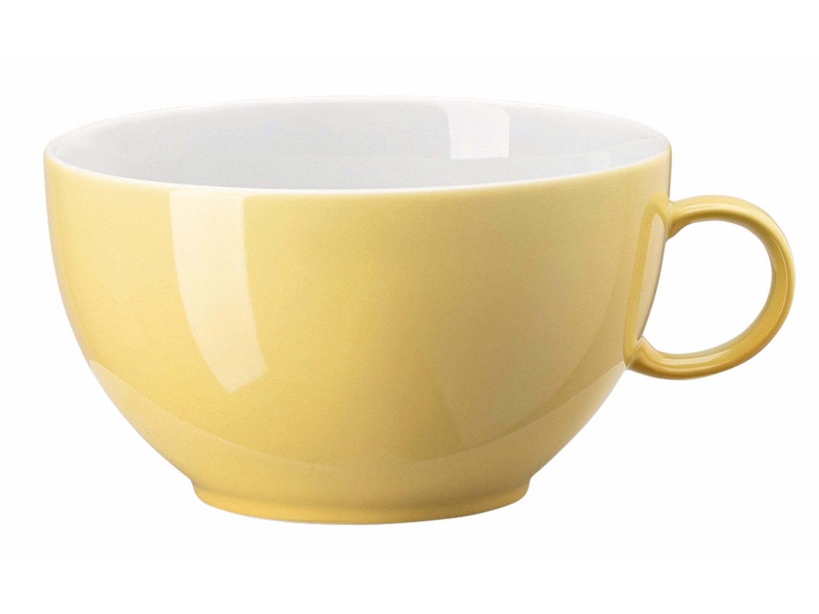Thomas Sunny Day Soft Yellow Cappuccino Obertasse 0,38 l Freisteller 1