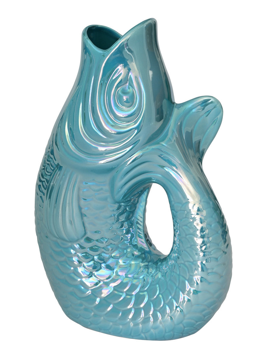 Giftcompany Monsieur Carafon Vase / Karaffe Fisch L rainbow ocean 2,7l