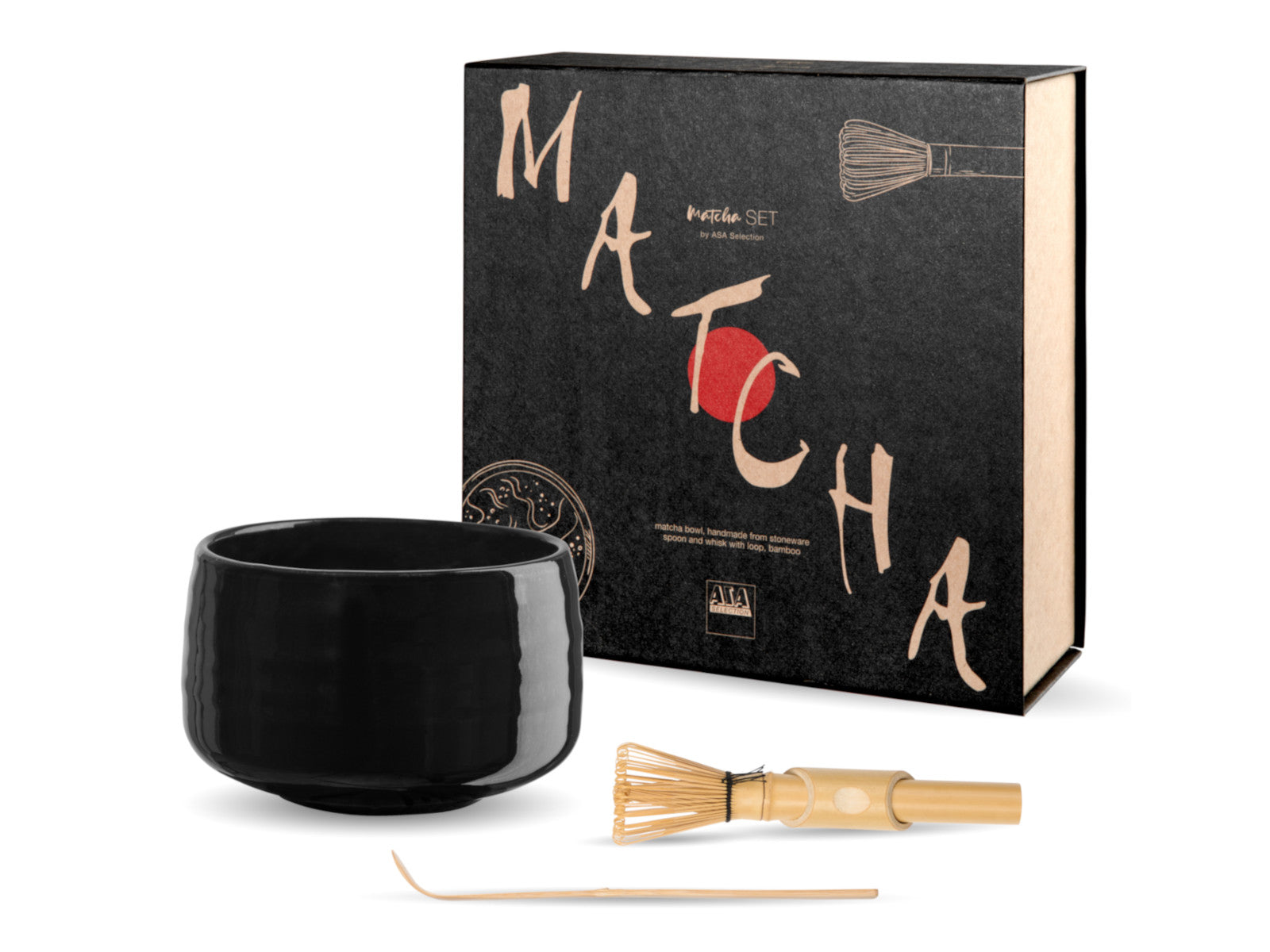ASA moribana Matcha-Set kombu shiny 3tlg Freisteller 1