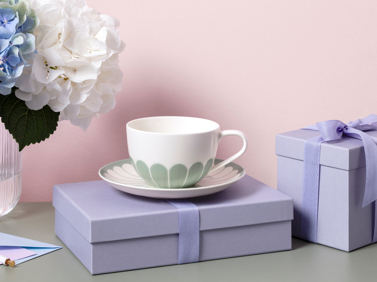 Villeroy & Boch Fleur vert Cappuccino-Untertasse 17,5cm - Produktbild 3