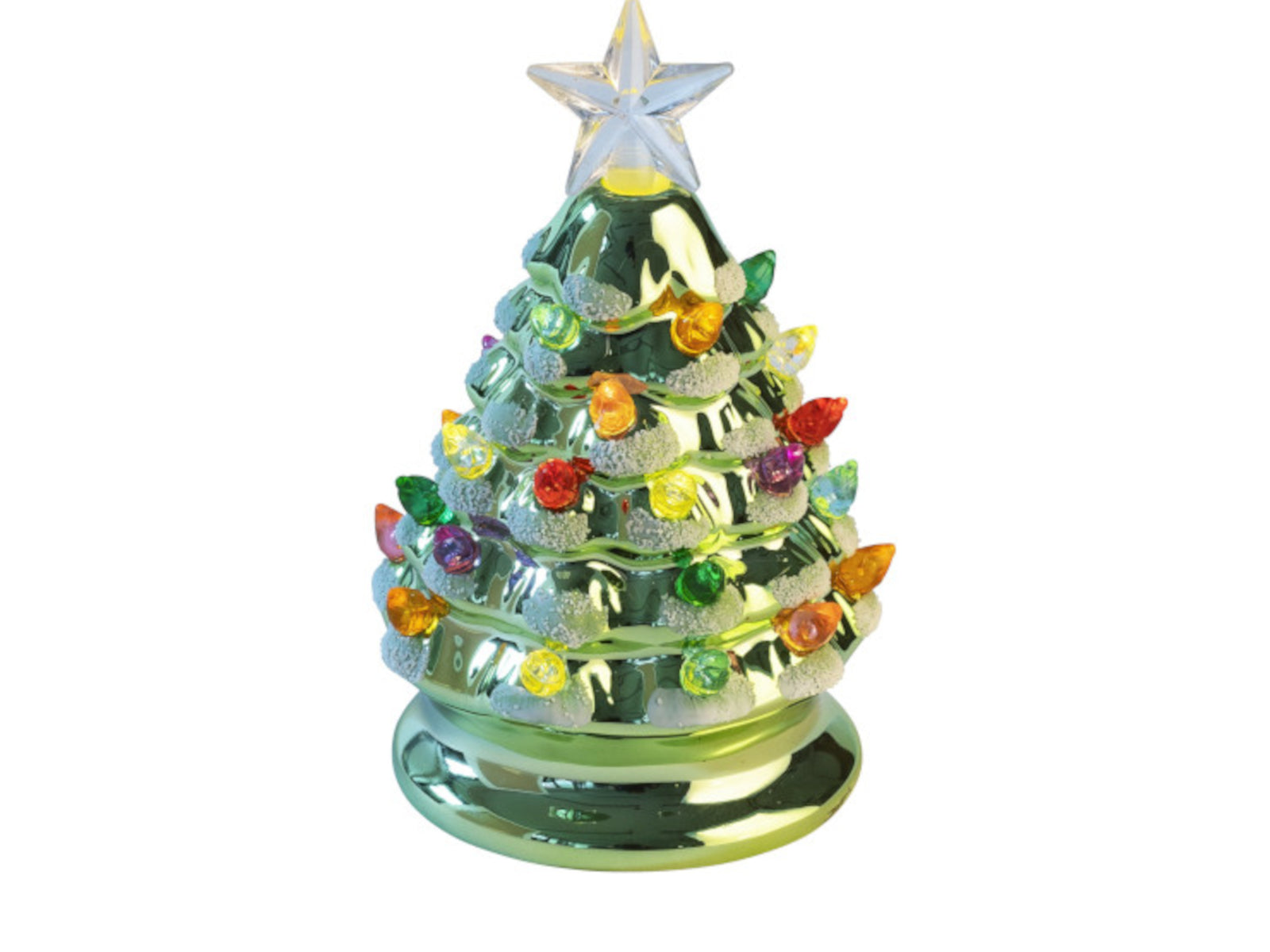 Giftcompany Luce Weihnachtsbaum mit LED grün 13,5cm Freisteller 1