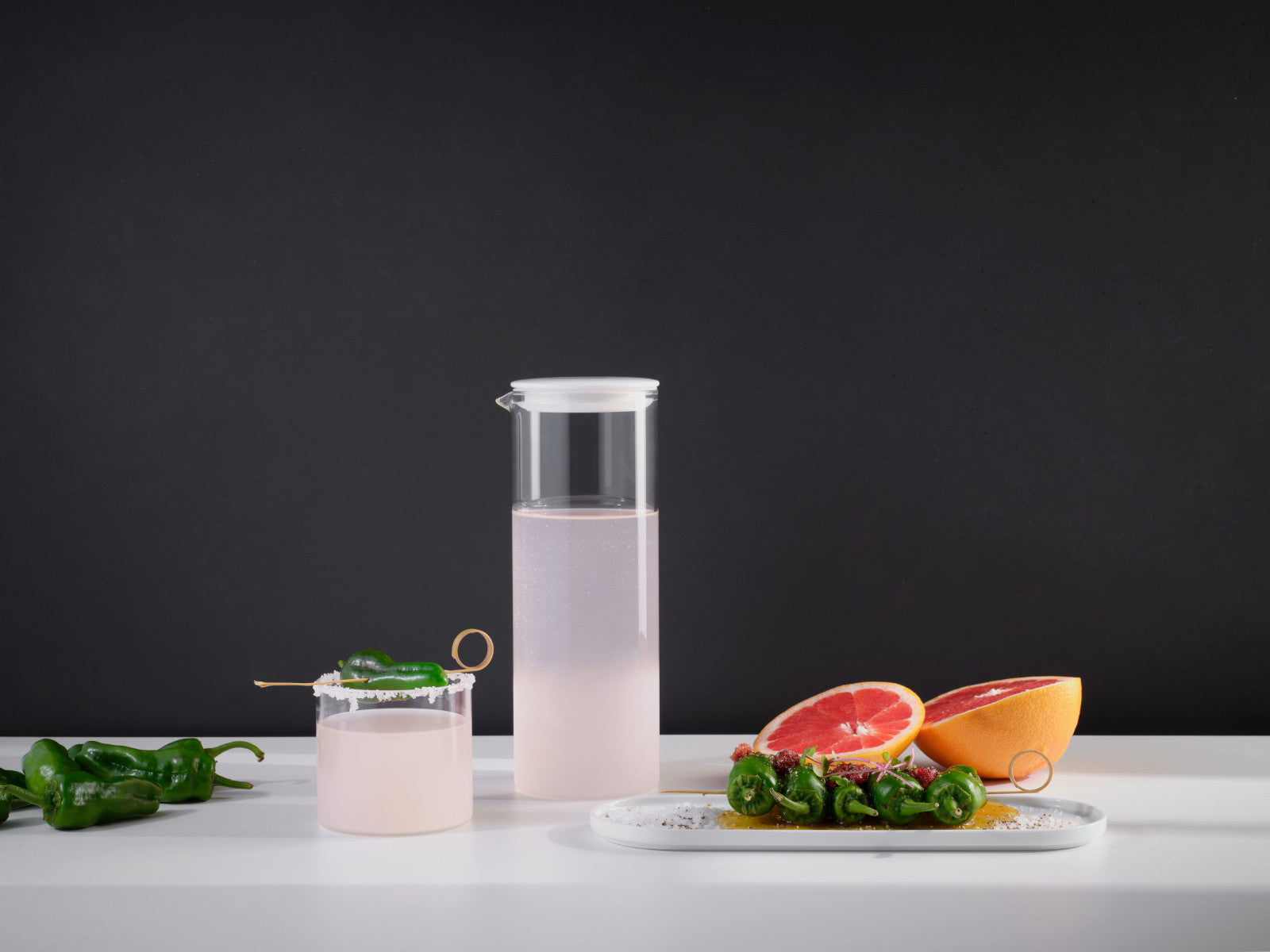 ASA opal Teller oval weiß 20,5cm Lifestyle 3