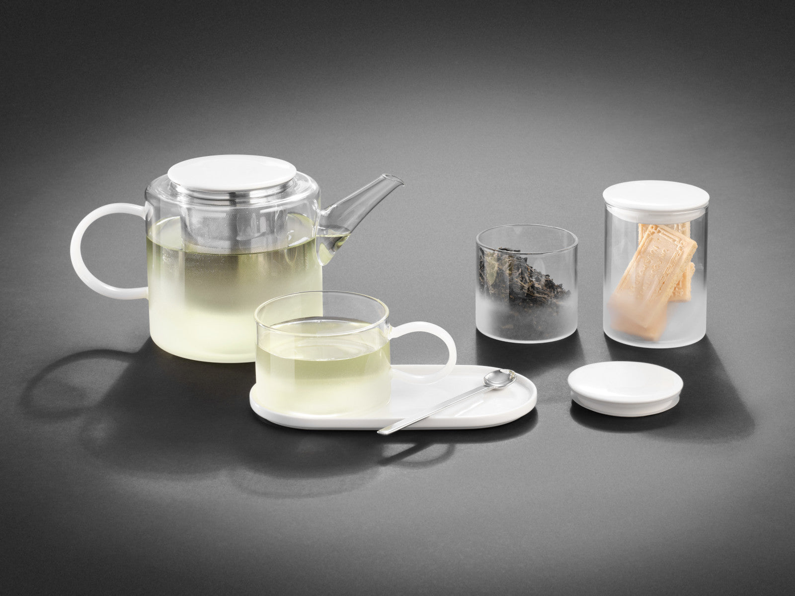 ASA opal Teller oval weiß 20,5cm Lifestyle 4