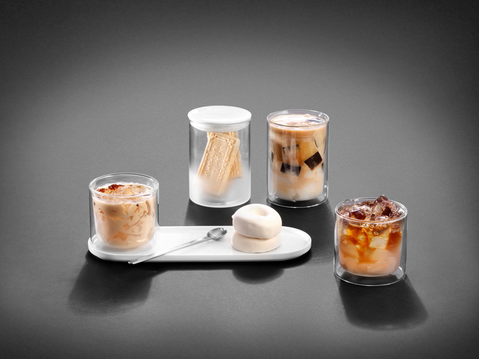 ASA opal Deckel mit Silikon weiß 8cm Set 2tlg - Produktbild 4