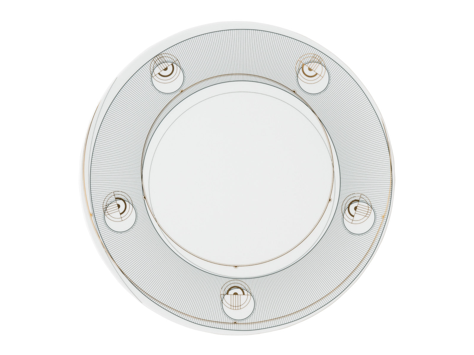 Rosenthal TAC Gropius Glitch Platzteller 33cm Freisteller 1