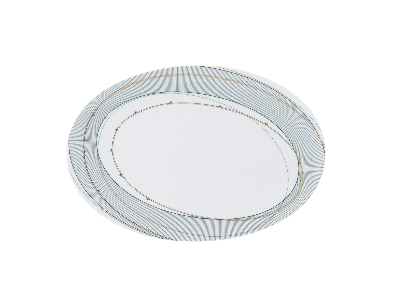 Rosenthal TAC Gropius Glitch Platte 34cm Freisteller 2