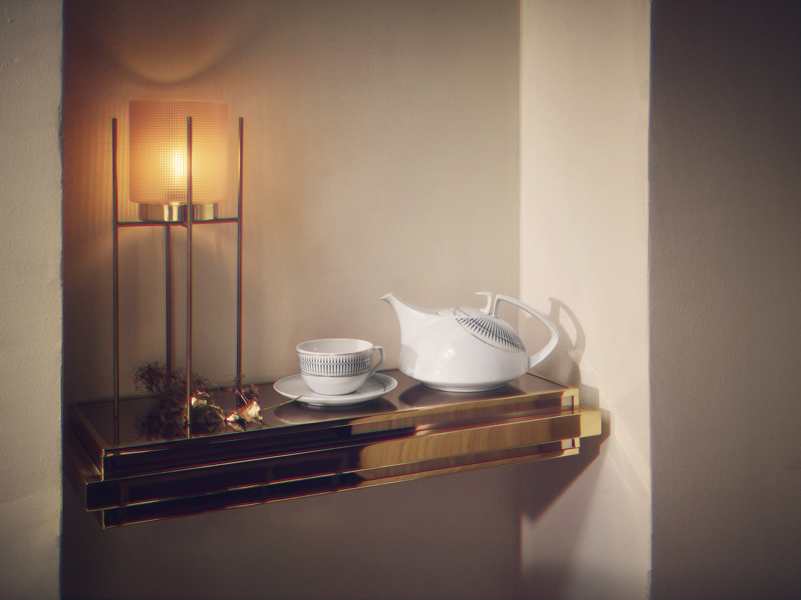 Rosenthal TAC Gropius Glitch Teekanne 6 P. 24cm Lifestyle 3