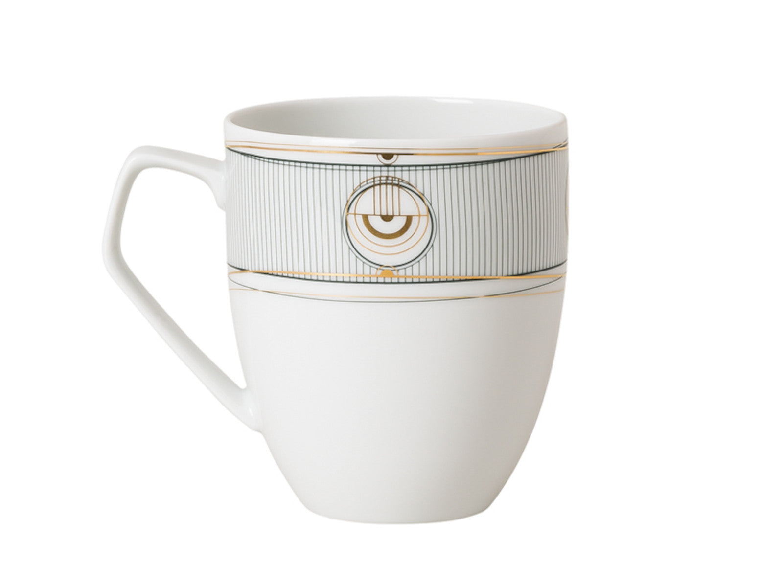 Rosenthal TAC Gropius Glitch Becher mit Henkel 0,36l Freisteller 1