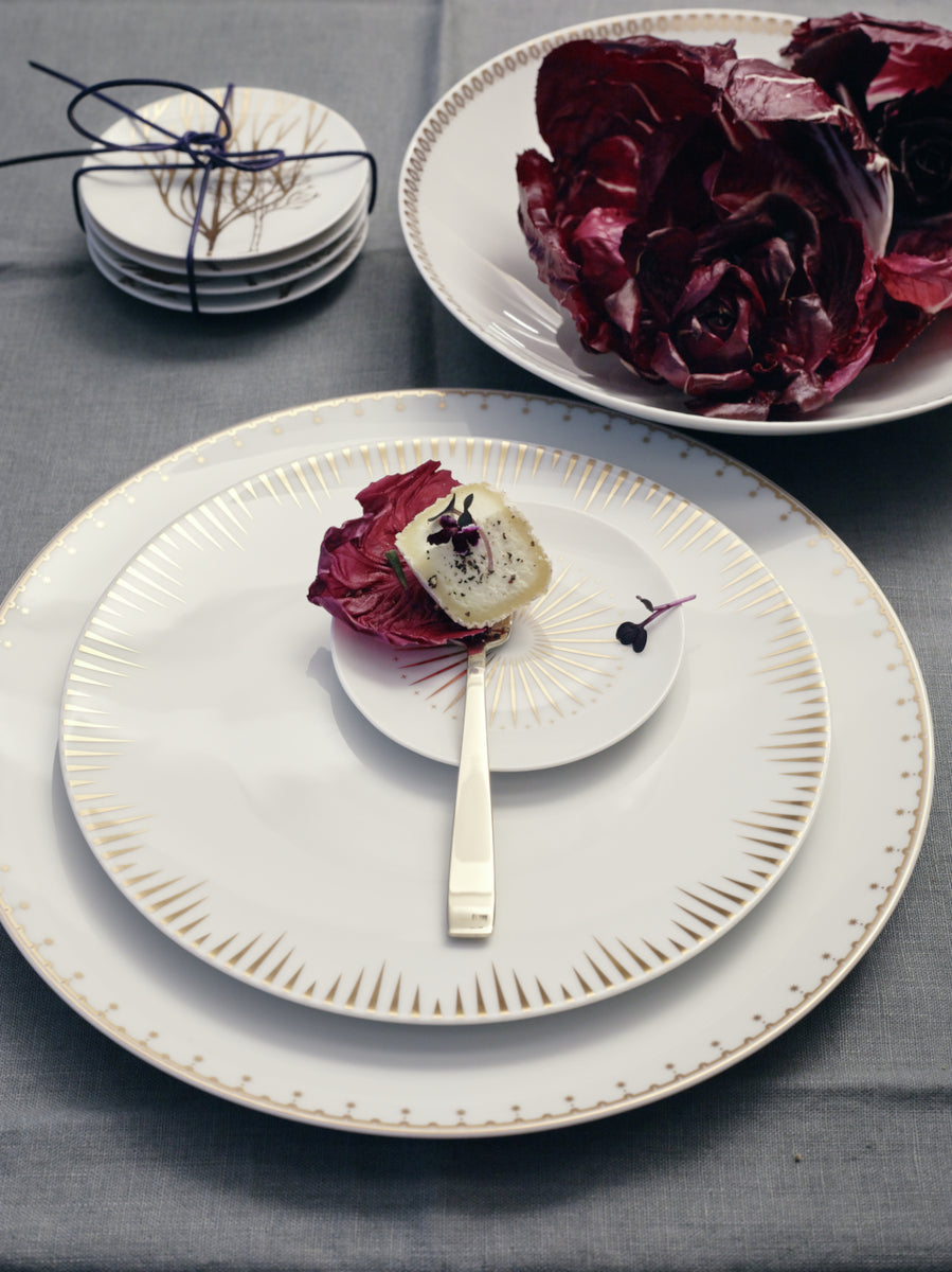 Rosenthal TAC Gropius Festive Celebration Speiseteller 28cm Lifestyle