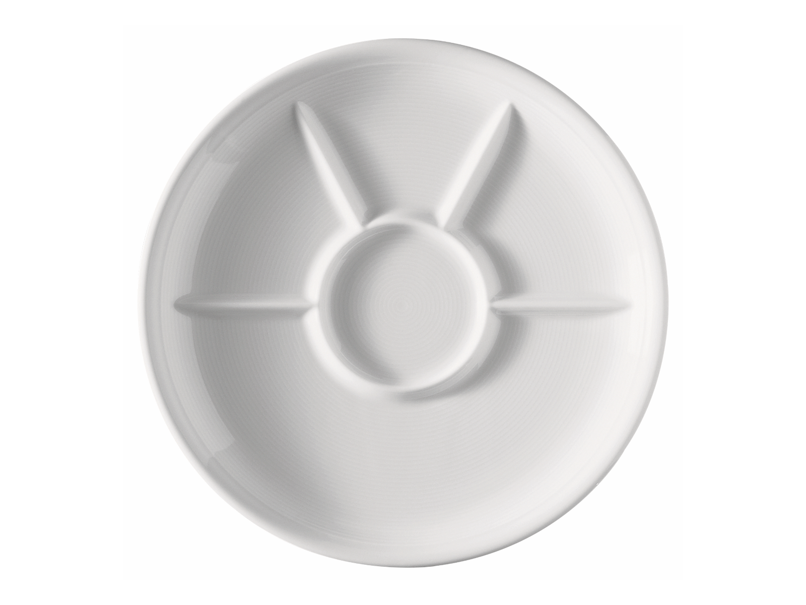 Thomas Trend weiss Fondue-/Grillteller 27 cm Freisteller