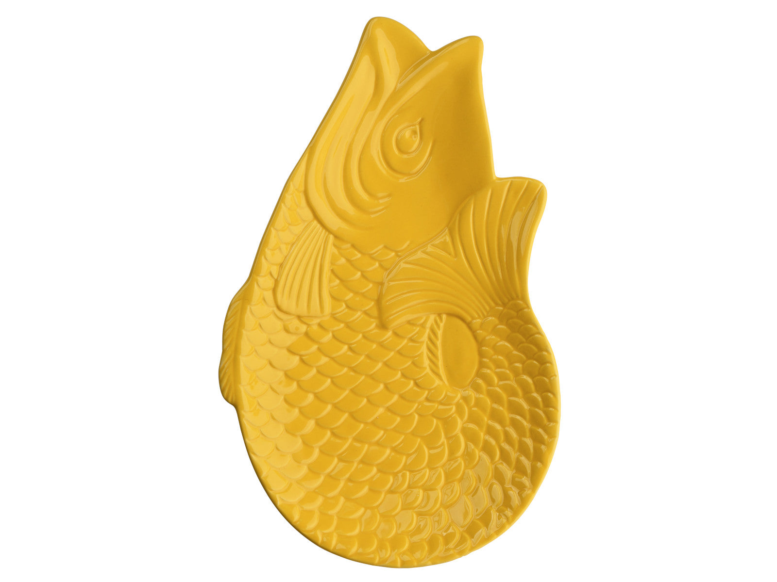 Giftcompany Monsieur Carafon Fisch Dekoteller tuscan sun 25,3x16cm Freisteller 