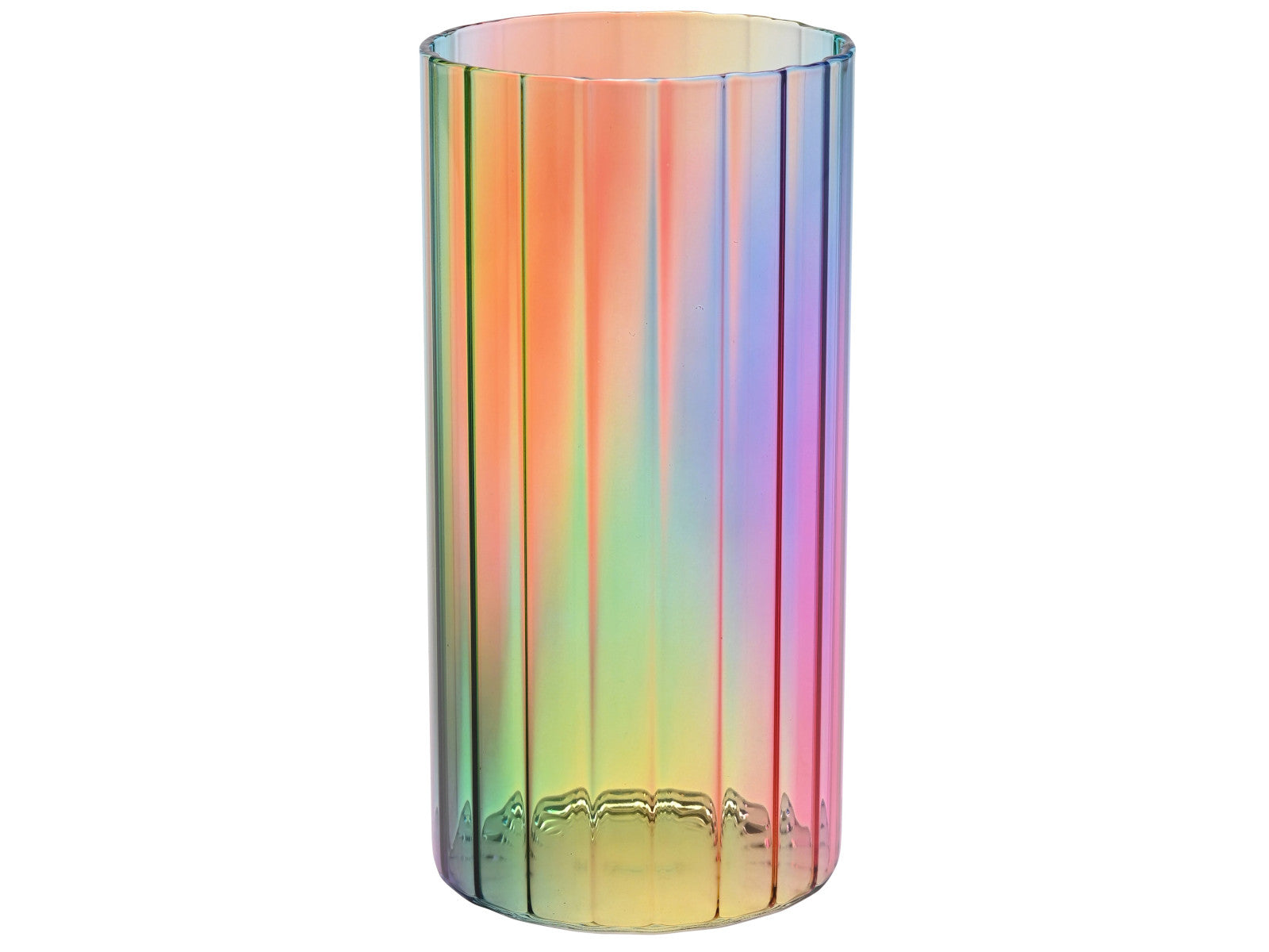 Giftcompany Jacquard Vase Streifen mehrfarbig 20cm Freisteller 1