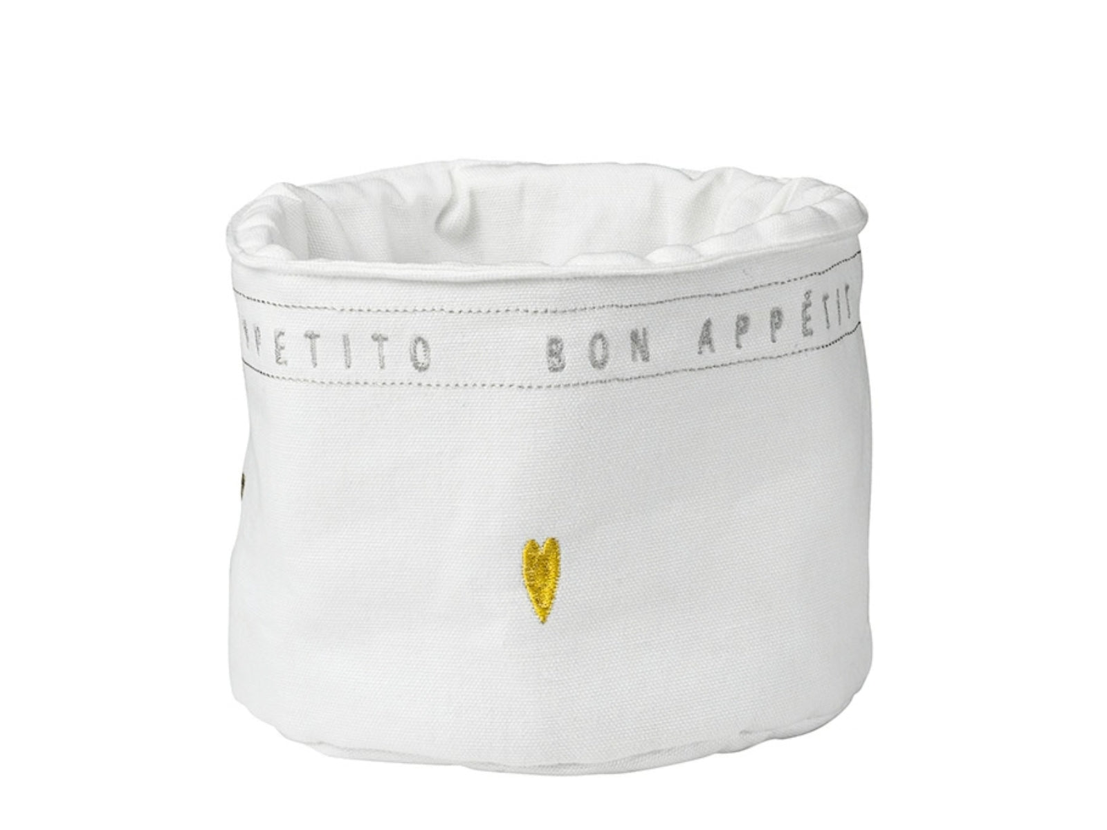 räder Brotkorb Guten Appetit klein weiß 17cm - Produktbild 1