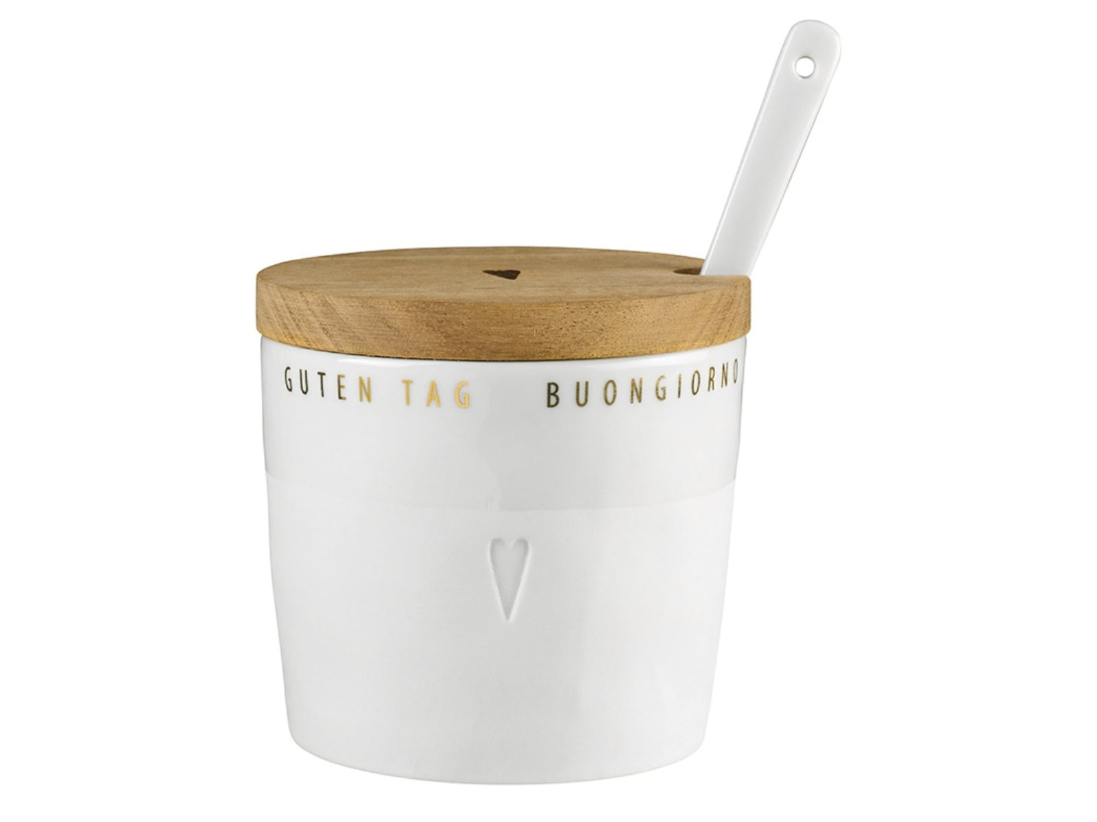 räder Dose Guten Tag weiß 9cm - Produktbild 1