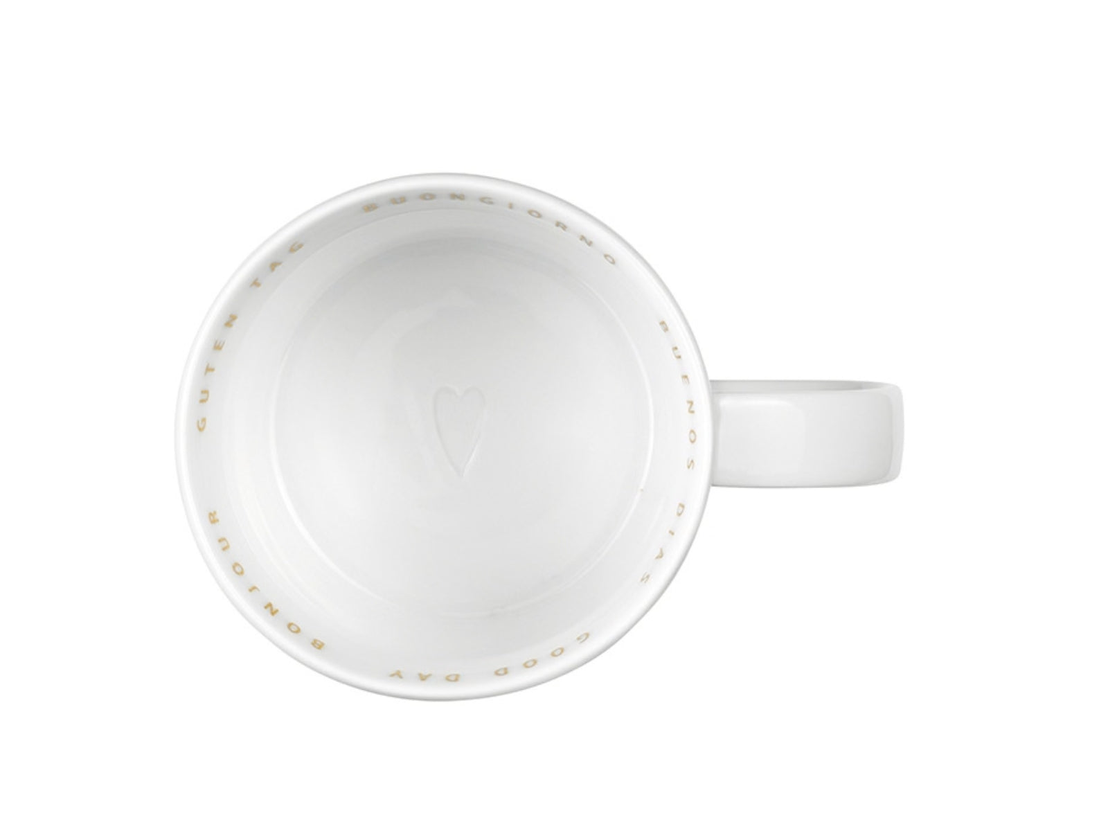 räder Porzellangeschichten Tasse Guten Tag weiß 8,5cm - Produktbild 2