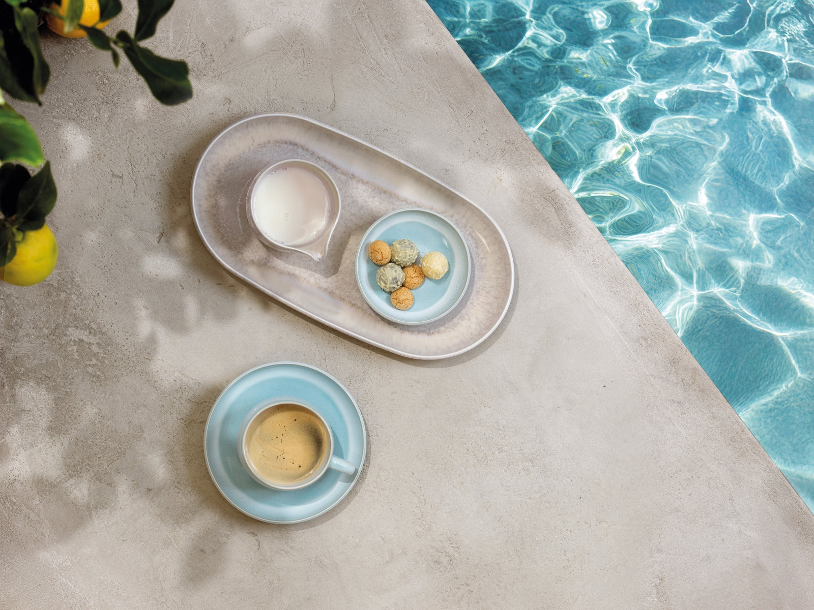 like. by Villeroy & Boch Perlemor Aqua Espressountertasse 12cm - Produktbild 3