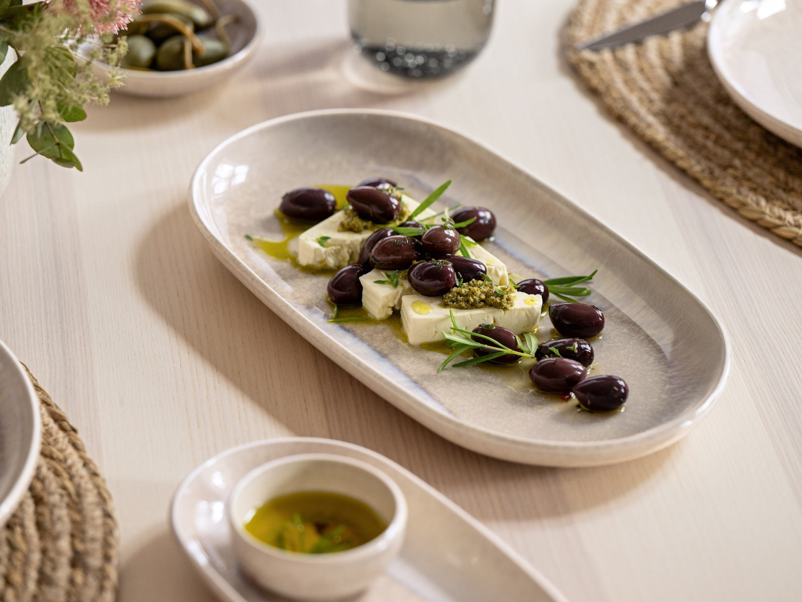 like. by Villeroy & Boch Perlemor Sand Servierplatte 34x20cm - Produktbild 4