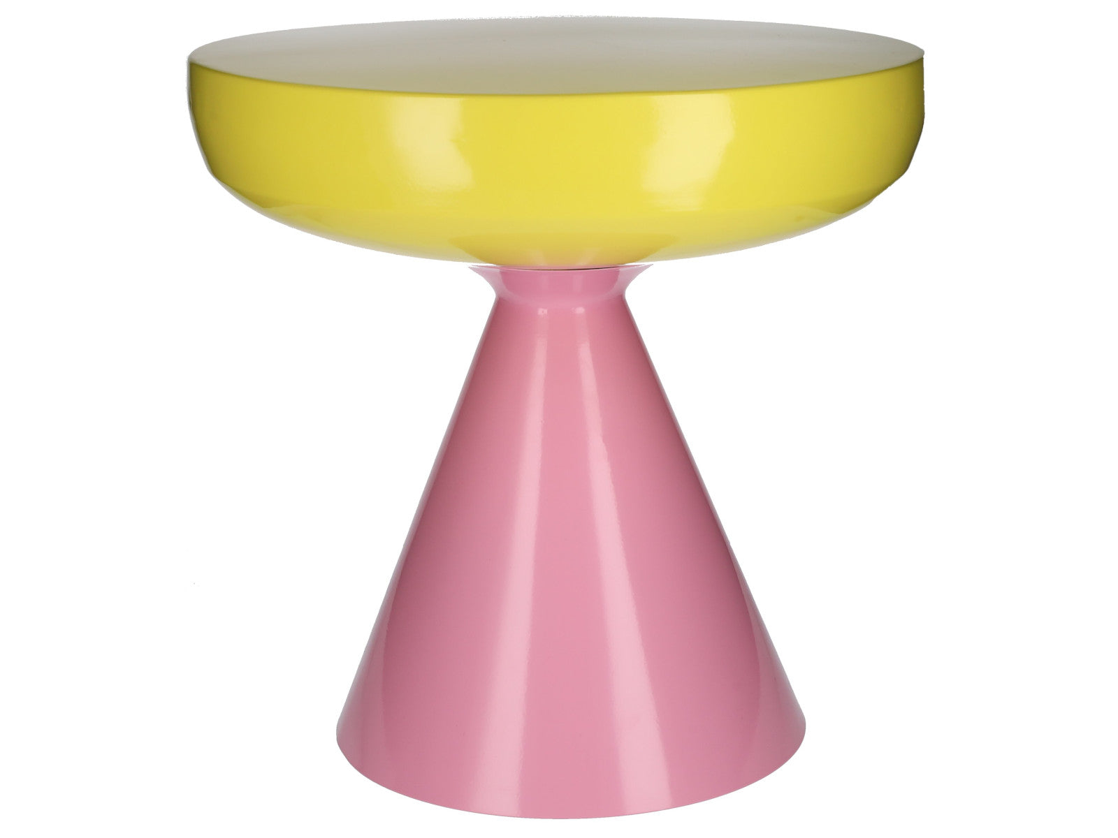 Giftcompany Grimaud Beistelltisch gelb/rosa 45cm Freisteller 1