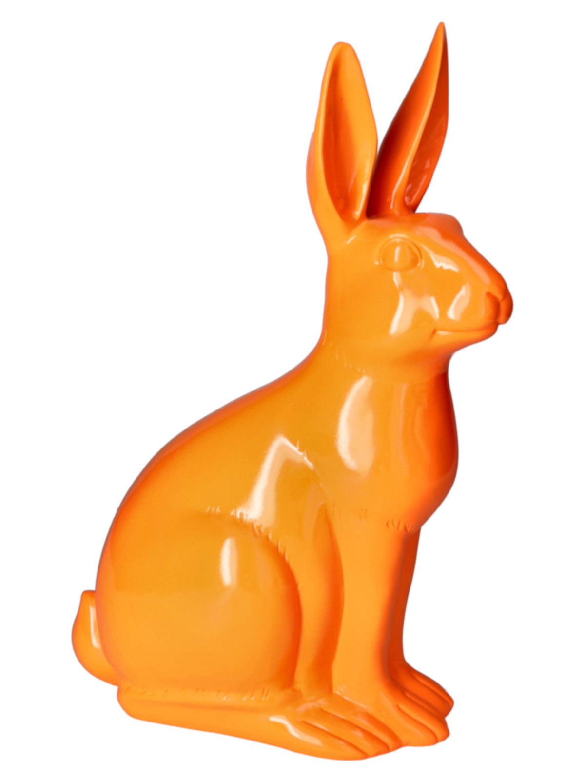 Giftcompany Frau Schmidt Hase L neon orange 43,5cm Freisteller 1