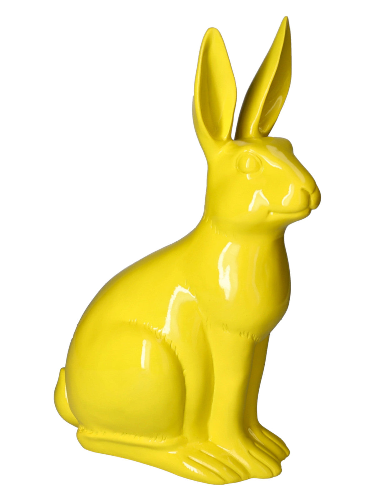 Giftcompany Frau Schmidt Hase XL gelb 80cm Freisteller 1