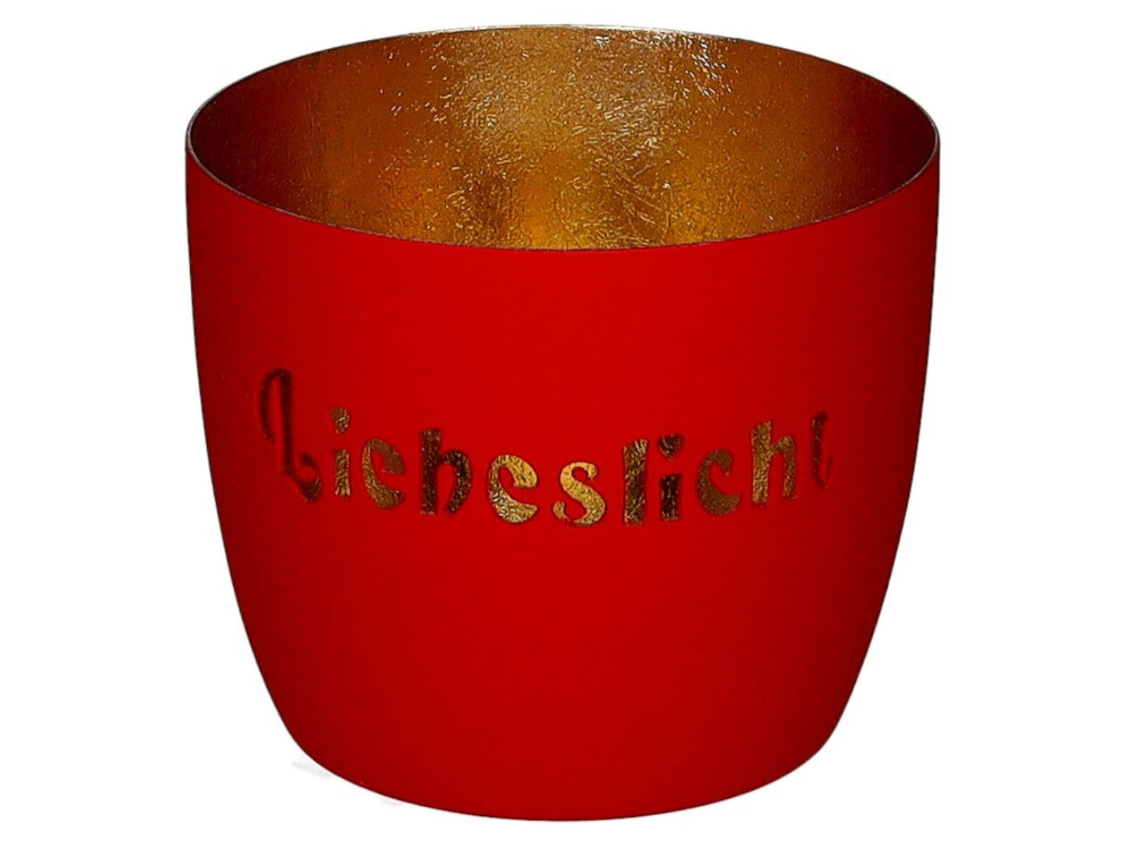 Giftcompany Madras Windlicht M Liebeslicht rot/gold 8,5cm Freisteller 1