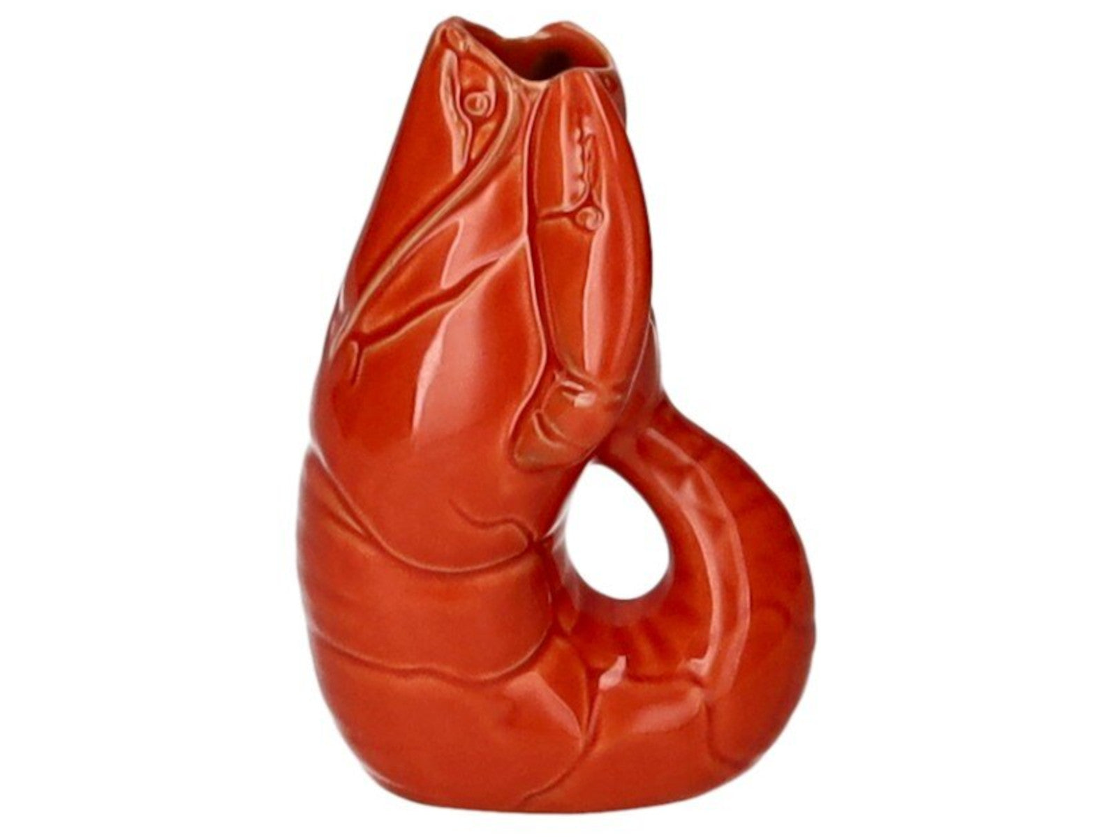 Giftcompany Madame Crevette Hummer Vase XS orangerot 14cm Freisteller 1