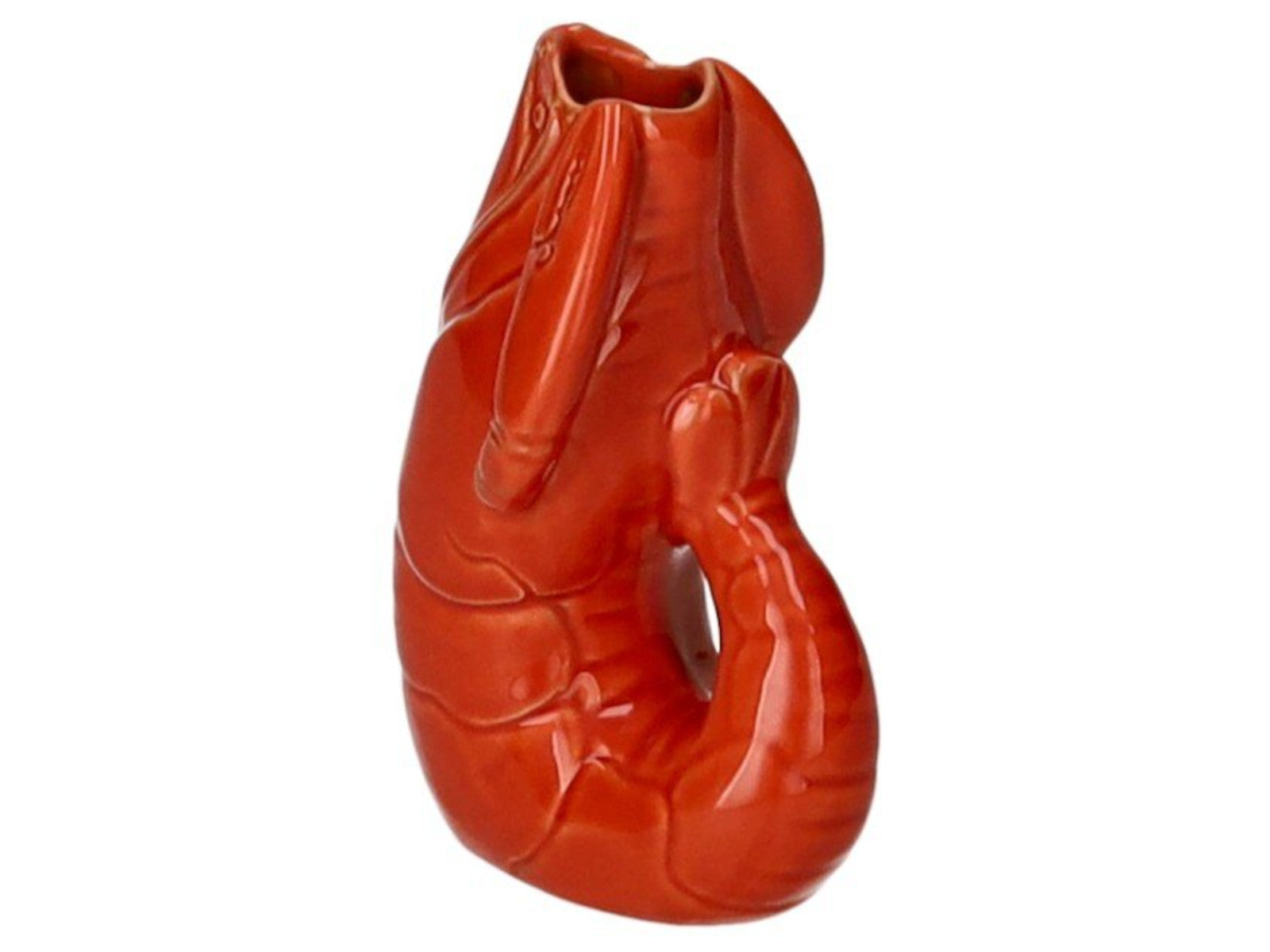 Giftcompany Madame Crevette Hummer Vase XS orangerot 14cm Freisteller 3
