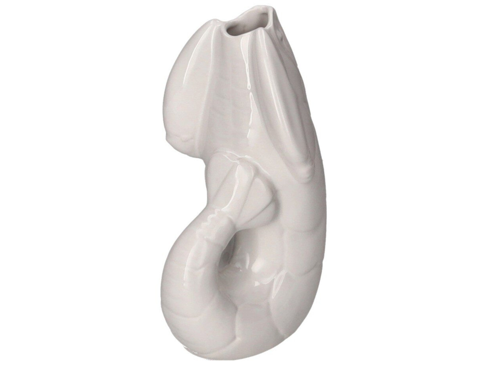 Giftcompany Madame Crevette Hummer Vase S weiss 26,7cm Freisteller 4