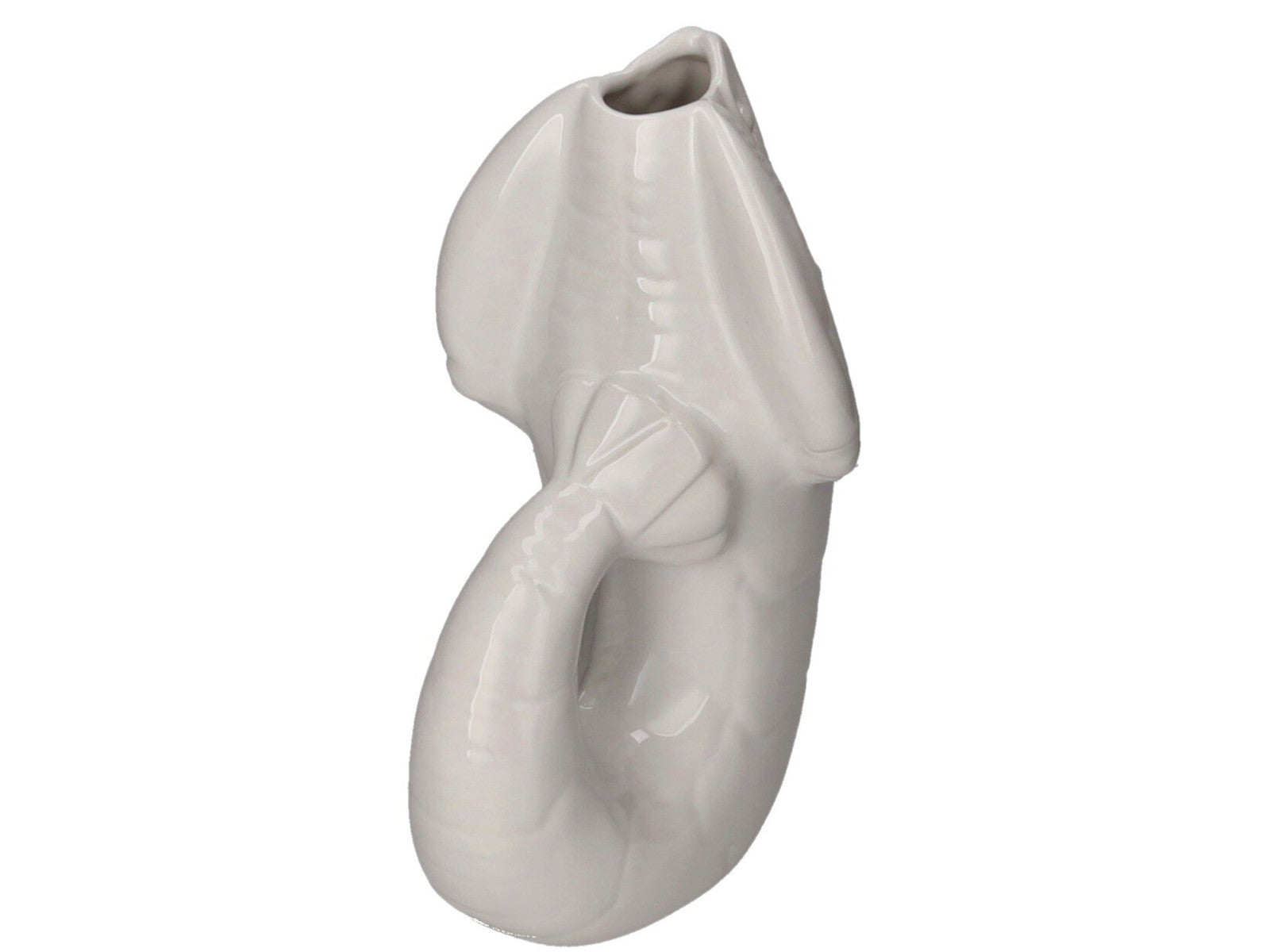 Giftcompany Madame Crevette Hummer Vase L weiß 32cm Freisteller 4